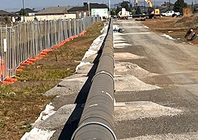 Rees-Exford Road Temporary Pipeline